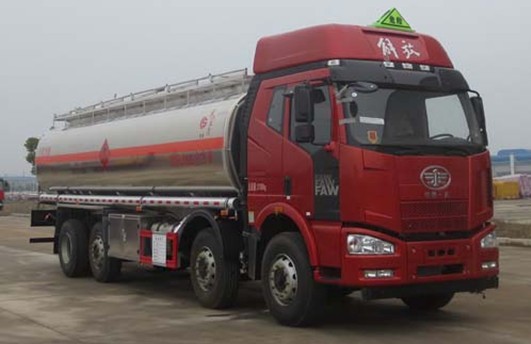 23噸解放J6前四后六油罐車圖片 23噸解放J6前四后六油罐車圖片