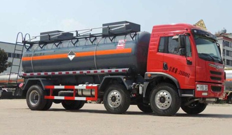 解放小三軸雜項危險物品罐式運輸車圖片 解放小三軸雜項危險物品罐式運輸車圖片