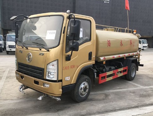 陜汽軒德5噸灑水車圖片 陜汽軒德5噸灑水車圖片