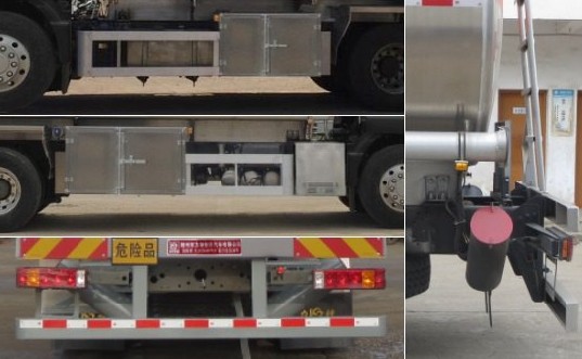 20噸重汽汕德卡后雙橋鋁合金油罐車圖片 20噸重汽汕德卡后雙橋鋁合金油罐車圖片