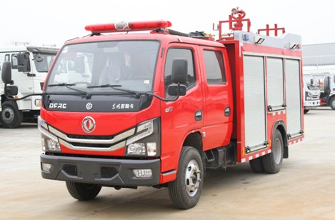 國六東風多利卡2噸水罐消防車圖片 國六東風多利卡2噸水罐消防車圖片