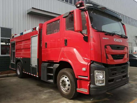 國六慶鈴6噸泡沫消防車圖片 國六慶鈴6噸泡沫消防車圖片