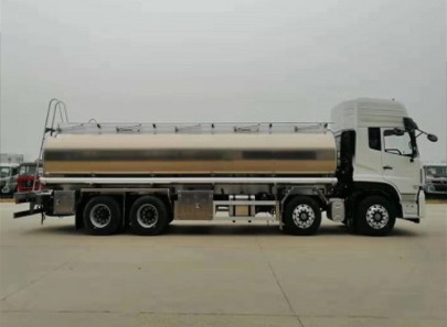 力神牌東風天龍前四后八鋁合金油罐車 力神牌東風天龍前四后八鋁合金油罐車