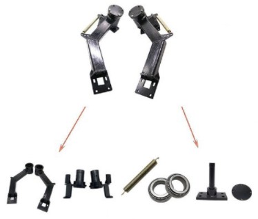 中聯(lián)環(huán)衛(wèi)車5080XE6擺臂噴水架總成 中聯(lián)環(huán)衛(wèi)車5080XE6擺臂噴水架總成