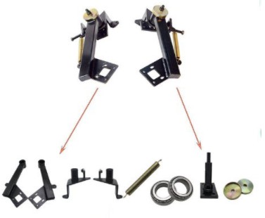 中聯(lián)環(huán)衛(wèi)車5080XE6擺臂噴水架總成 中聯(lián)環(huán)衛(wèi)車5080XE6擺臂噴水架總成