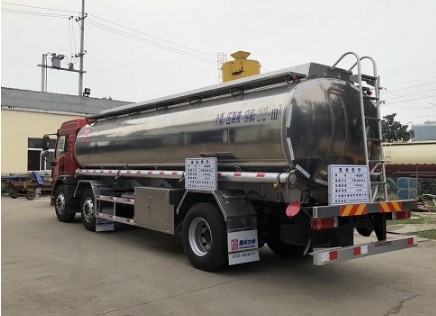 一汽青島解放龍V小三軸鋁合金供液車圖片 一汽青島解放龍V小三軸鋁合金供液車圖片